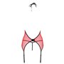 PEONIA CORSET red L/XL Passion