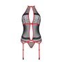 SATARA CORSET red XXL/XXXL Passion