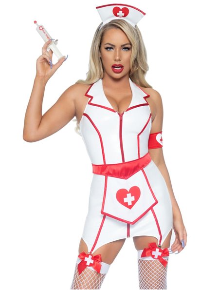Leg Avenue Vinyl ER Hottie L