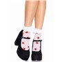 Leg Avenue Strawberry ruffle top anklets