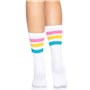 Leg Avenue Pride crew socks Pansexual