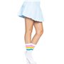Leg Avenue Pride crew socks Pansexual
