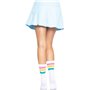Leg Avenue Pride crew socks Pansexual