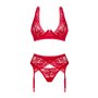 Obsessive Lacelove cupless 3-pcs set M/L