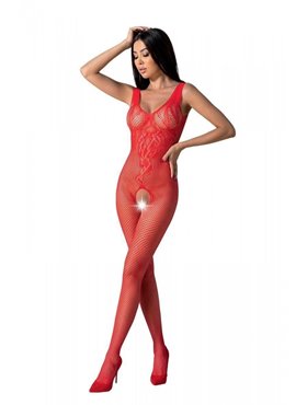 Бодистокинг Passion One Size (размер 42-50) красный (SO8936)