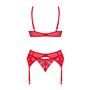 Комплект Obsessive Ingridia 3-pcs set XL/2XL