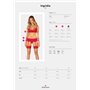 Комплект Obsessive Ingridia 3-pcs set XL/2XL