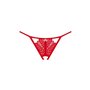 Трусики Obsessive Ingridia crotchless thong XL/2XL