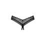 Трусики Obsessive Medilla crotchless thong XS/S