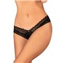 Трусики Obsessive Medilla crotchless thong XL/2XL