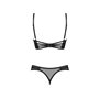 Комплект Obsessive Roxelia 2-pcs crotchless set XL/2XL
