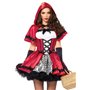Костюм красной шапочки Leg Avenue Gothic Red Riding Hood L платье и накидка (SO9124)