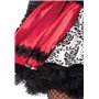 Костюм красной шапочки Leg Avenue Gothic Red Riding Hood L платье и накидка (SO9124)