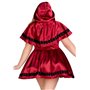 Костюм красной шапочки Leg Avenue Gothic Red Riding Hood 3XL–4XL платье и накидка (SO9127)