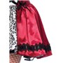 Костюм красной шапочки Leg Avenue Gothic Red Riding Hood 3XL–4XL платье и накидка (SO9127)