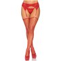 Пояс для чулок Leg Avenue Rhinestone garterbelt Red One Size