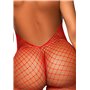 Бодистокинг Leg Avenue Racer neck bodystocking Red