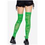 Чулки Leg Avenue 420 Net thigh highs Green