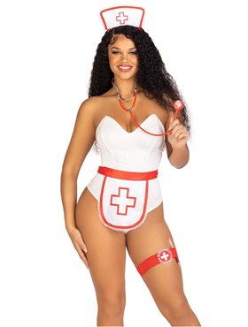 Костюм медсестры Leg Avenue Nurse Kit O/S