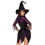 Костюм ведьмы Leg Avenue Mystical Witch S платье и шляпа (SO9184)