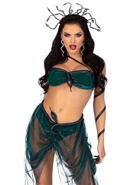 Эротический костюм горгоны Медузы Leg Avenue Medusa Costume M