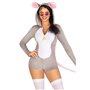 Эротический костюм мышки Leg Avenue Comfy Mouse XS