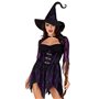 Костюм ведьмы Leg Avenue Mystical Witch XL платье и шляпа (SO9335)