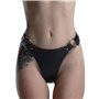Трусики из натуральной кожи Feral Feelings - String Bikini Black