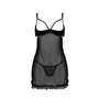 Пеньюар MARINA CHEMISE black XXL/XXXL - Passion