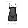Пеньюар MARINA CHEMISE black XXL/XXXL - Passion