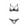 Комплект MARINA SET WITH OPEN BRA beige XXL/XXXL - Passion