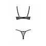 Комплект MARINA SET WITH OPEN BRA beige XXL/XXXL - Passion