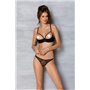 Комплект MARINA SET WITH OPEN BRA black S/M - Passion