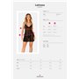 Пеньюар и трусики Obsessive Latinesa babydoll & thong M/L
