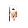 Сексуальные трусики с цепочкой и подвеской Art of Sex - KISS panties XS-M, цвет черный