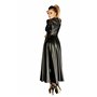 Платье Noir Handmade F128C Powerwetlook gown coat - XL