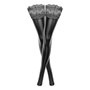 Чулки Noir Handmade F135 Powerwetlook stockings - M
