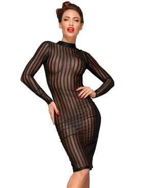 Платье Noir Handmade F182 Classic dress made of elastic tulle - 3XL