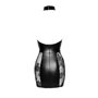 Платье Noir Handmade F238 Short tulle dress with powerwetlook inserts - 3XL