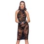 Платье Noir Handmade F240 Midi tulle dress with velvet straps - XXL