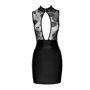 Платье Noir Handmade F241 Short dress with powerwetlook skirt and tulle top - S