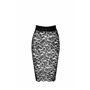 Юбка Noir Handmade F302 Ambivalence lace up midi skirt - XL