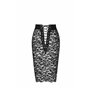 Юбка Noir Handmade F302 Ambivalence lace up midi skirt - XL