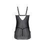Пеньюар Passion DROSERA CHEMISE black XXL/XXXL - ECO Passion