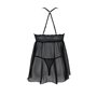 Пеньюар с трусиками Passion KERRIA CHEMISE black L/XL - ECO Passion (SX0488)