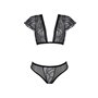 Комплект Passion LEAFA BIKINI black XXL/XXXL - ECO Passion