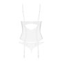 Корсет Obsessive Alissium corset & thong XS/S