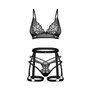 Комплект Obsessive Blomentis 3-pcs set XL/2XL