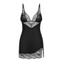 Пеньюар и трусики Obsessive Lobellis chemise & thong XL/2XL