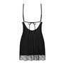 Пеньюар и трусики Obsessive Lobellis chemise & thong XL/2XL